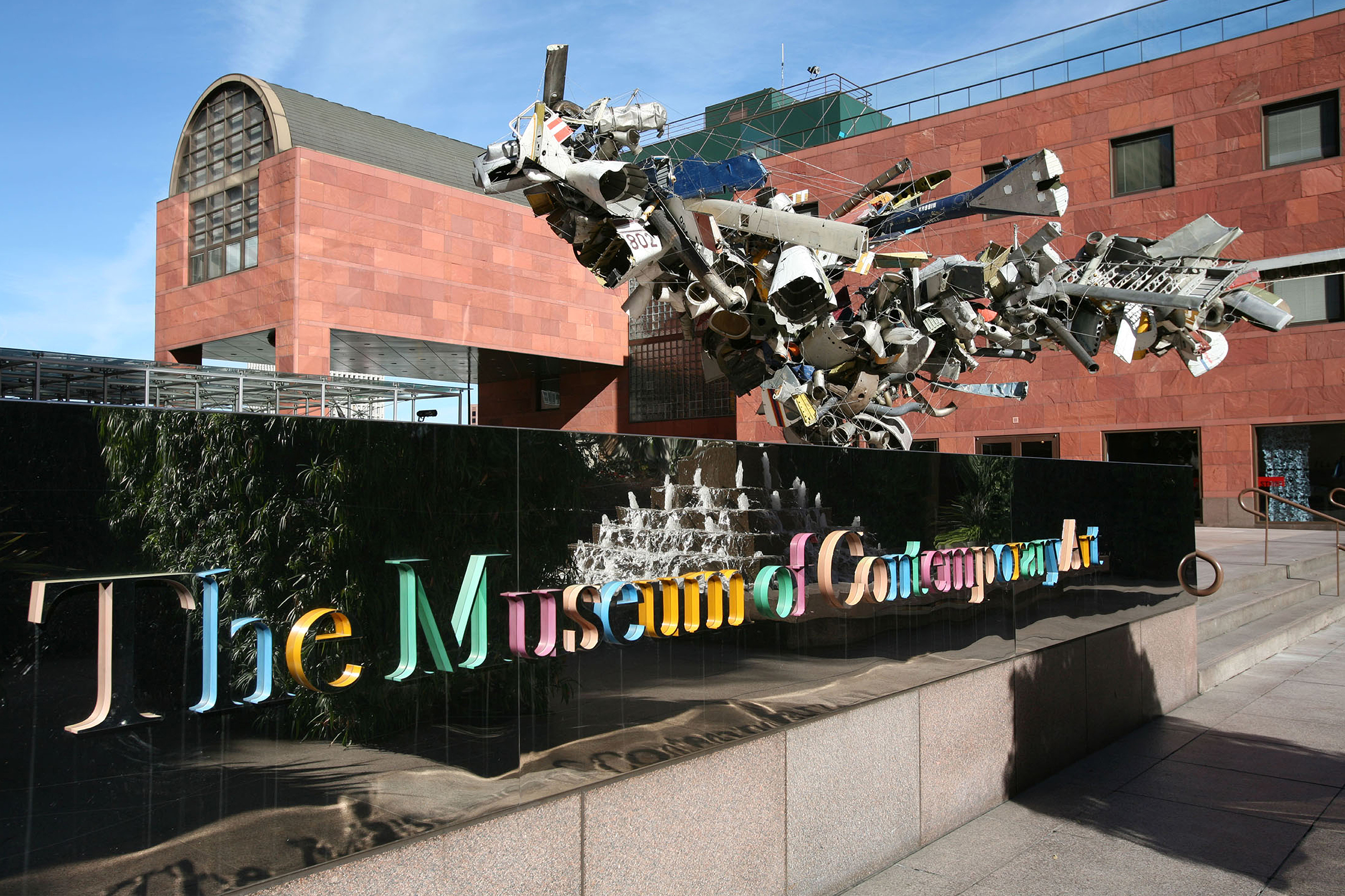 The Museum of Contemporary Art sign.