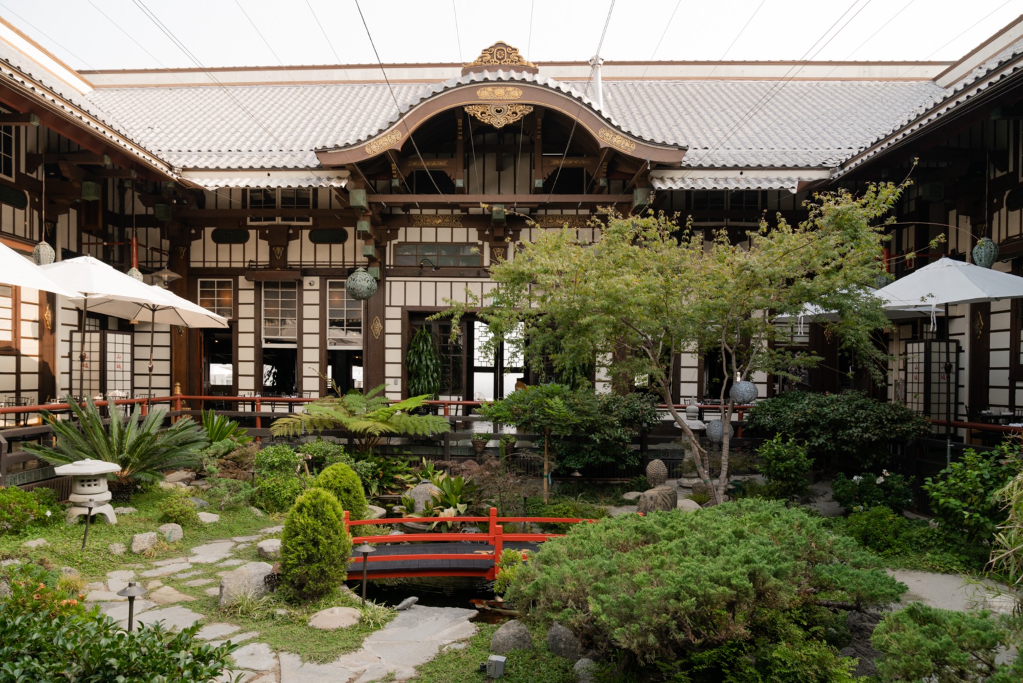 Courtyard at Yamashiro