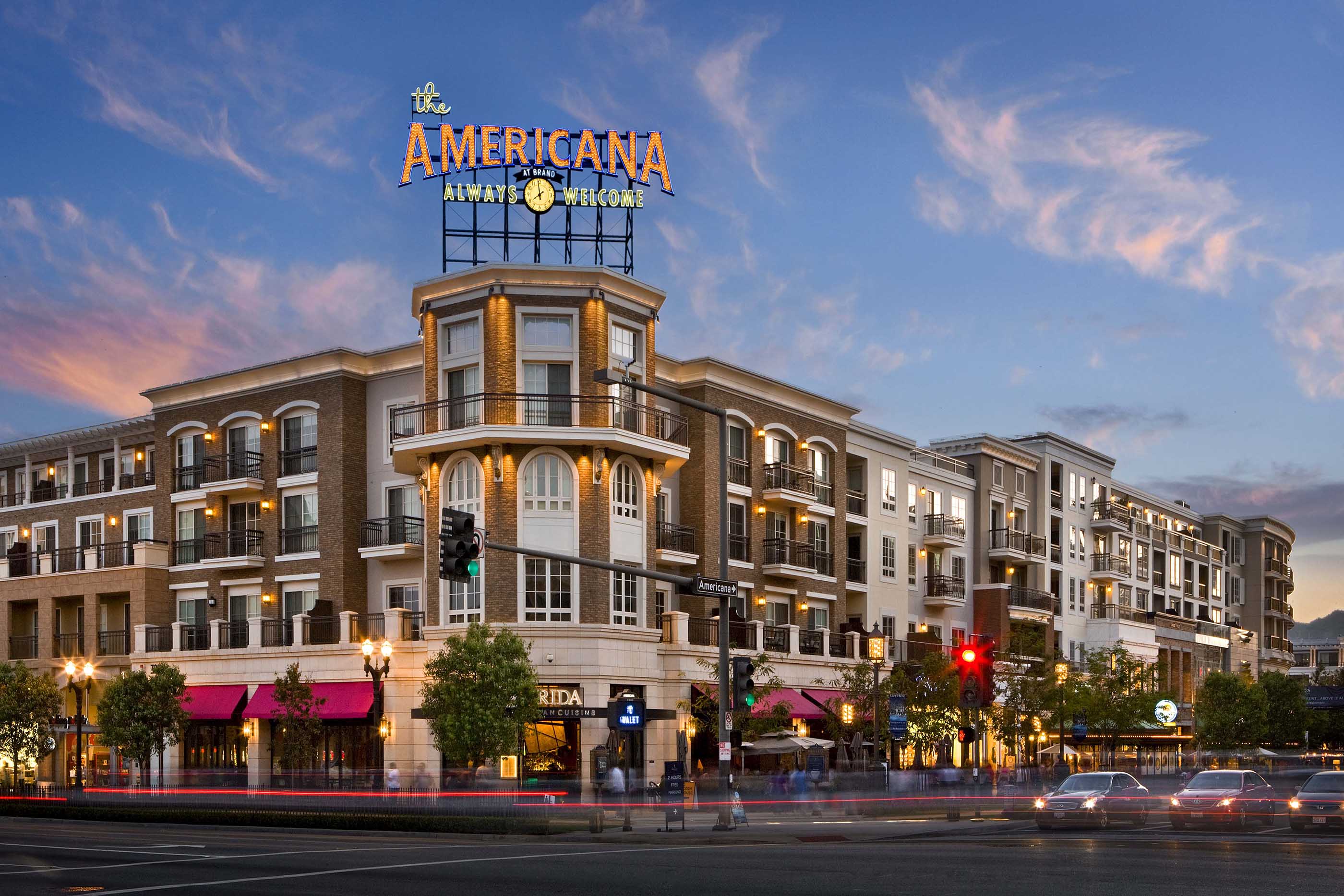 Shopping Center in Los Angeles, California