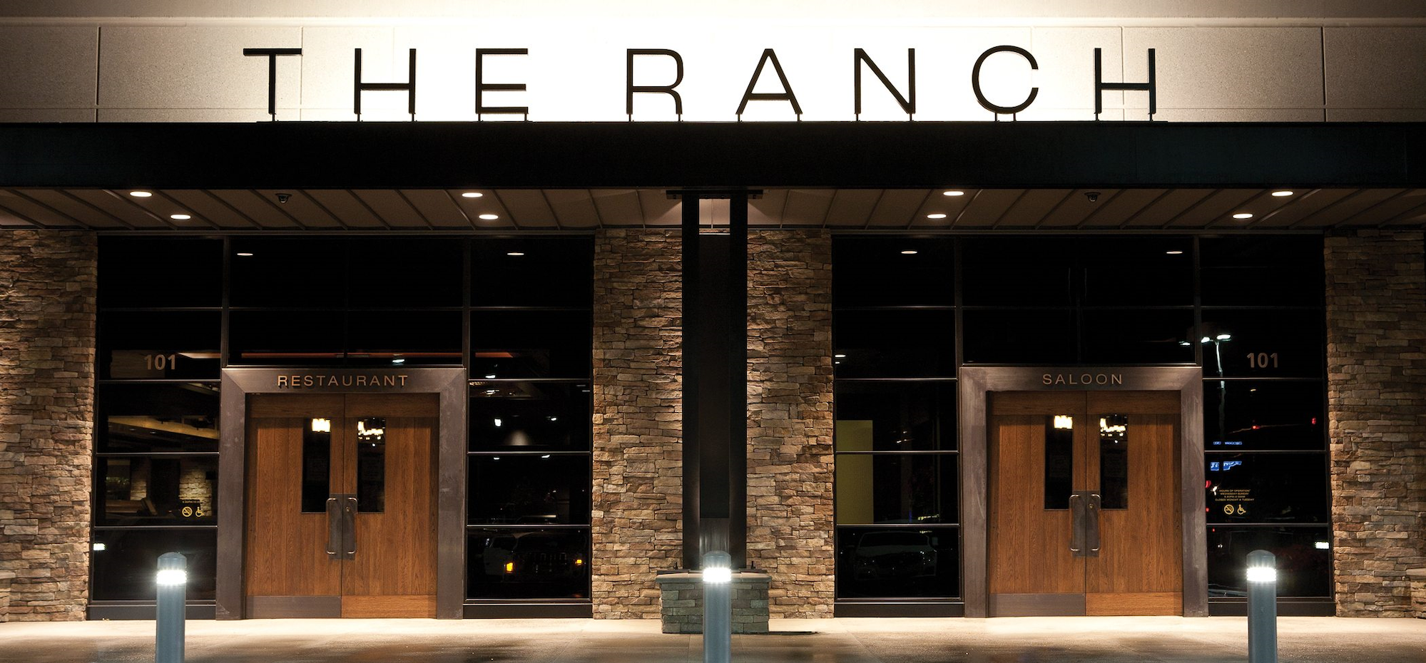 Front entrance of The Ranch