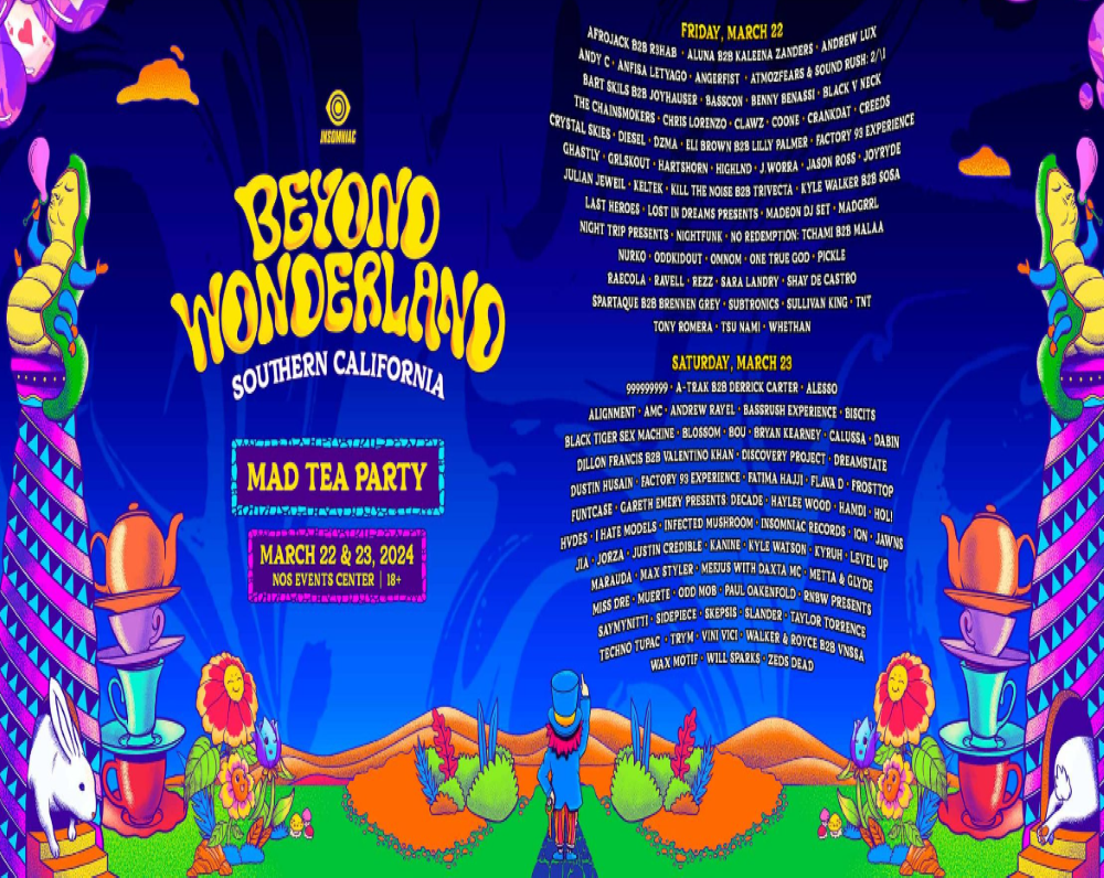 Beyond Wonderland Southern California 2024 @ NOS Event Center (18+) – Rave  Meetup