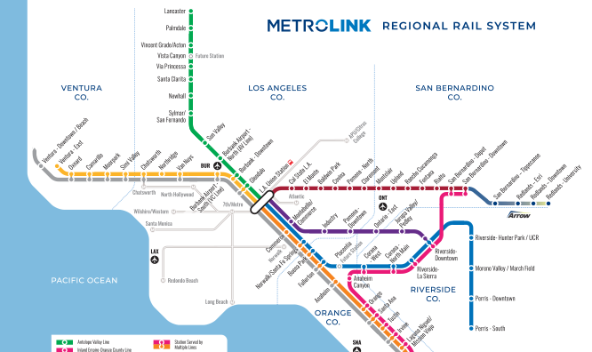 metrolink-system-map